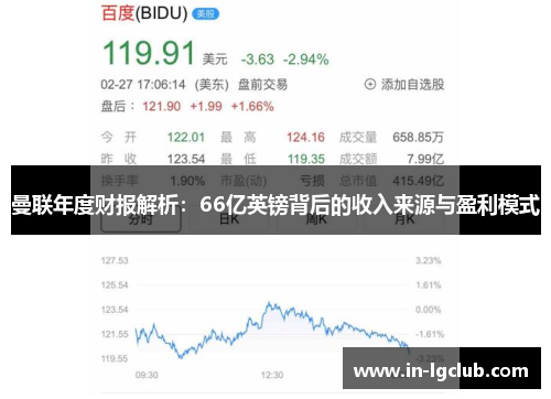 曼联年度财报解析：66亿英镑背后的收入来源与盈利模式