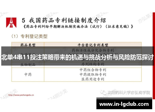 北单4串11投注策略带来的机遇与挑战分析与风险防范探讨