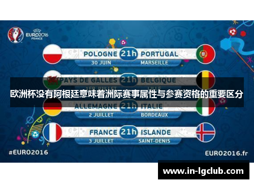 欧洲杯没有阿根廷意味着洲际赛事属性与参赛资格的重要区分