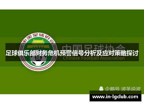 足球俱乐部财务危机预警信号分析及应对策略探讨 足球俱乐部财务危机预警信号分析及应对策略探讨